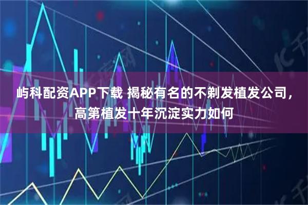 屿科配资APP下载 揭秘有名的不剃发植发公司，高第植发十年沉淀实力如何